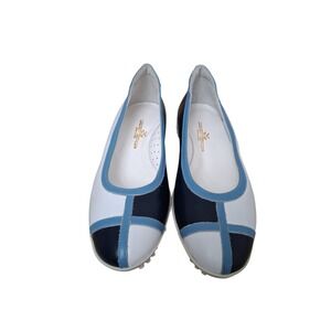 Walter Genuin Leather Women's size 38 Italian made Casual Preppy Golf Shoes